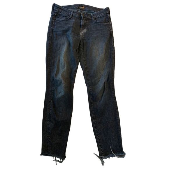 Mother Looker Ankle Fray Film At 11 denim jeans women’s size 25 - Picture 1 of 7